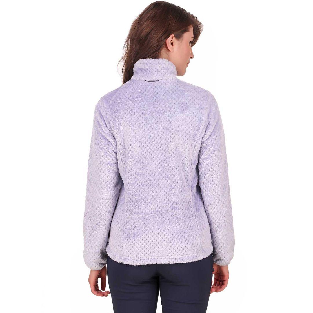 Columbia Women Purple Bugaboo II Fleece Interchange Jacket