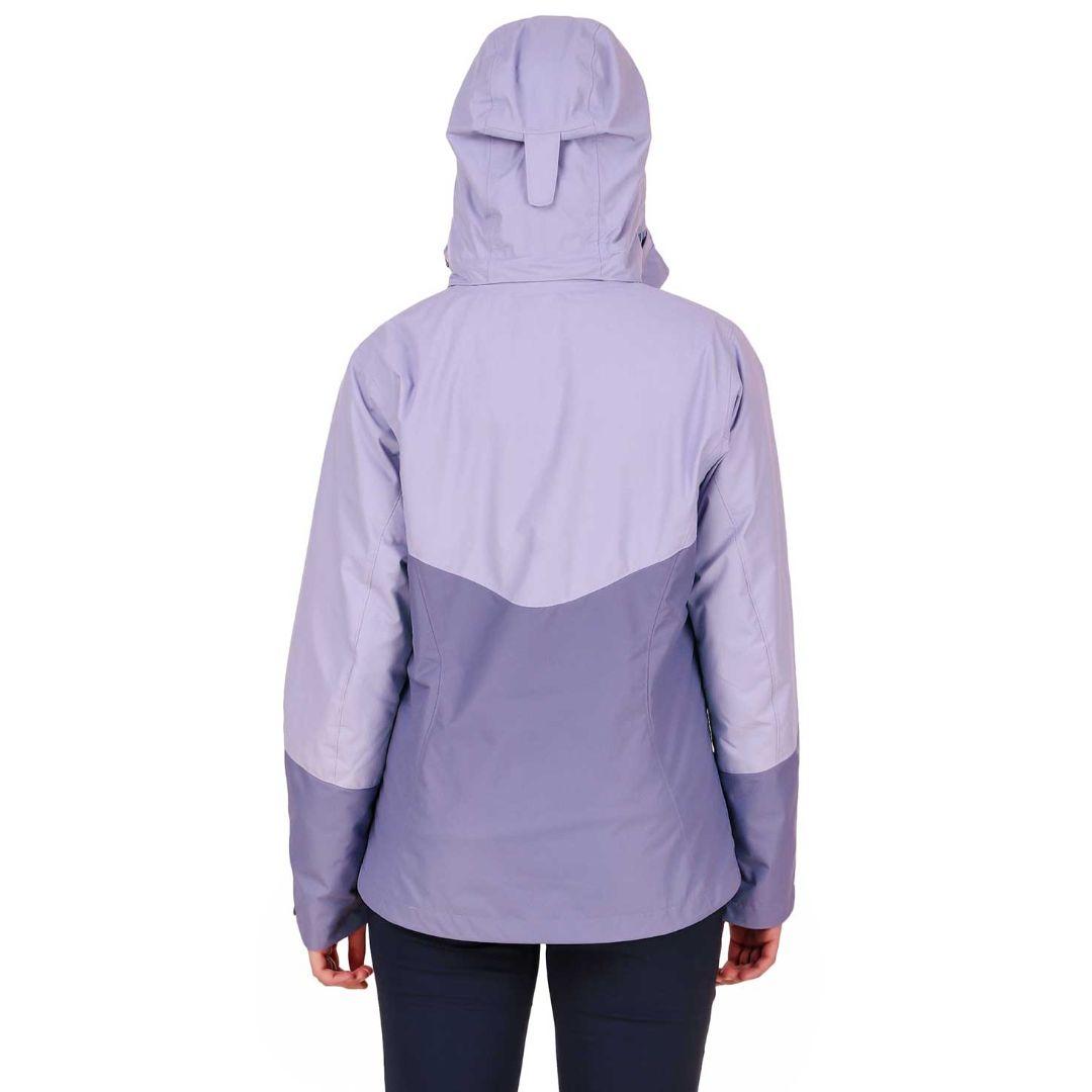 Columbia Women Purple Bugaboo II Fleece Interchange Jacket