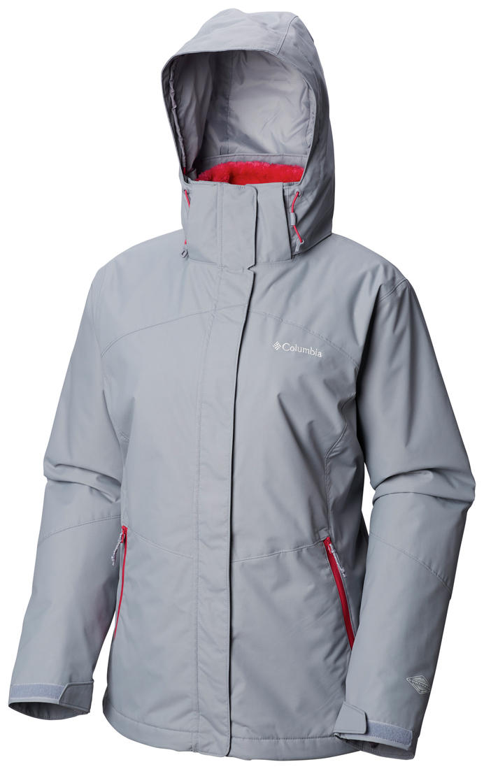 Columbia Women Blue Bugaboo II Insulated Interchange Jacket