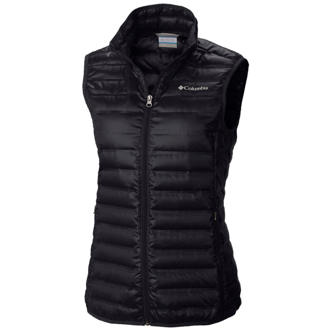 Columbia Women Black Flash Forward Down Vest