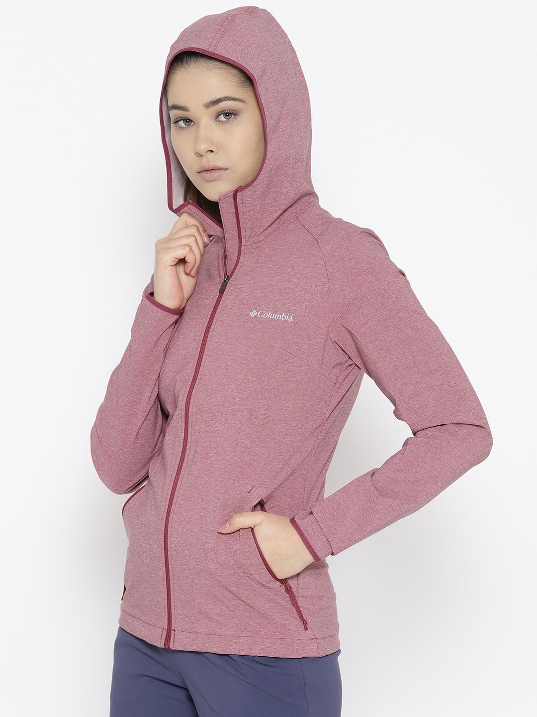 Columbia Women Purple Heather Canyon Softshell Jacket