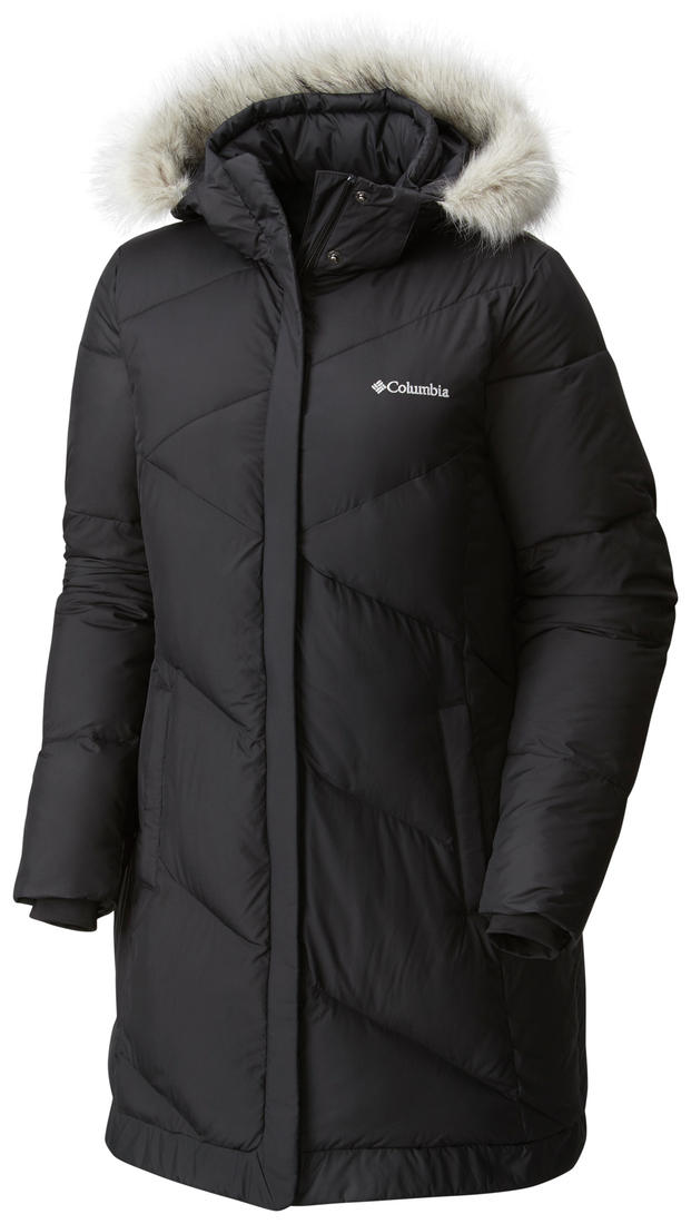 Columbia Women Black Snow Eclipse Mid Jacket
