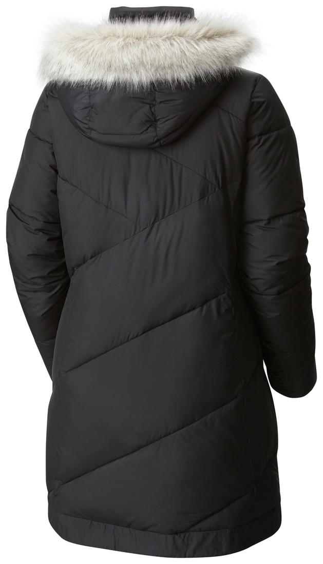 Columbia Women Black Snow Eclipse Mid Jacket