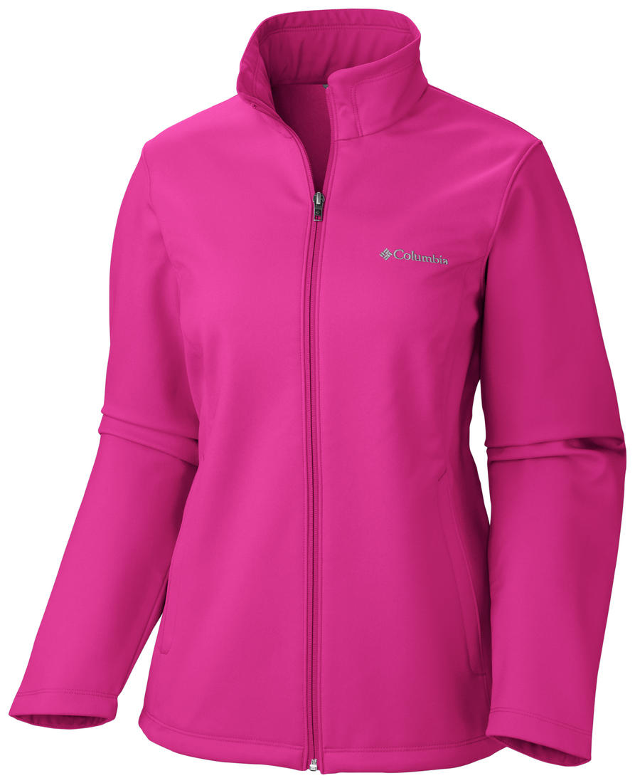 Columbia Women Red Kruser Ridge Softshell