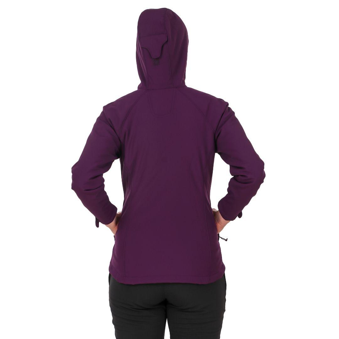 Columbia Women Maroon Phurtec II Softshell