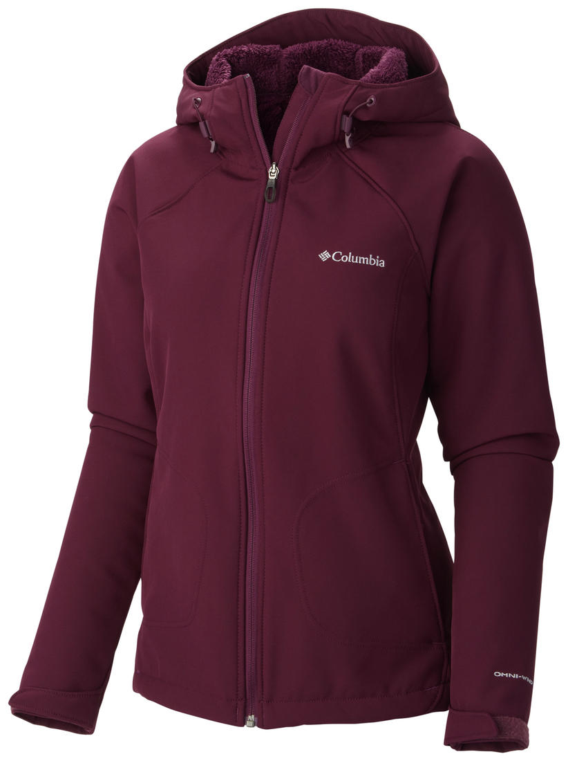 Columbia Women Purple Phurtec II Softshell