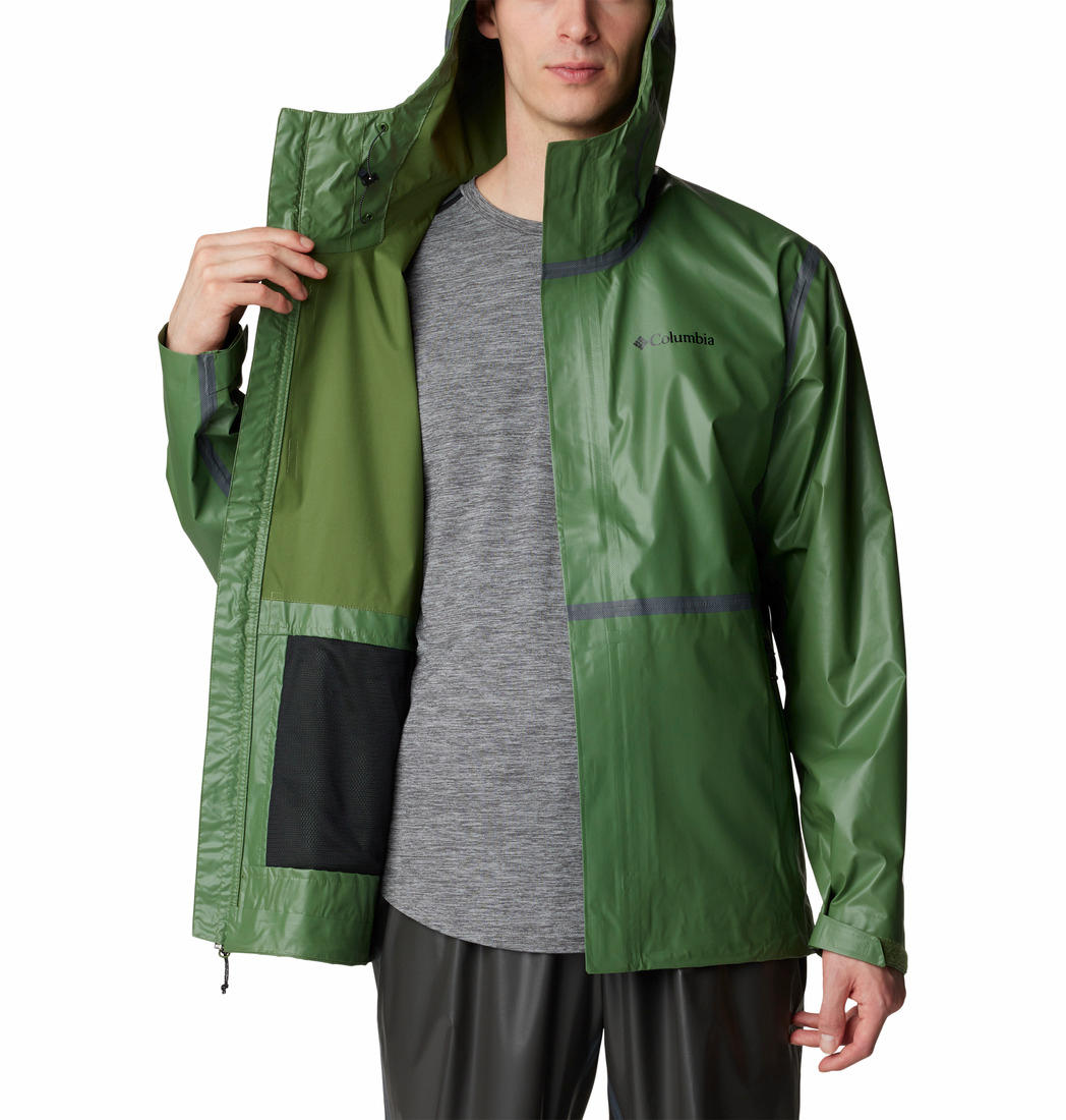 Columbia Men Green Columbia Men Outdry Extreme Hikelite Shell Jacket
