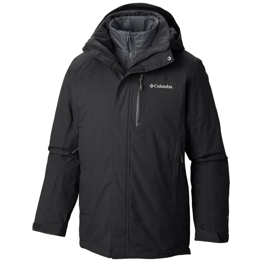 Columbia Men Black Lhotse II Interchange Jacket