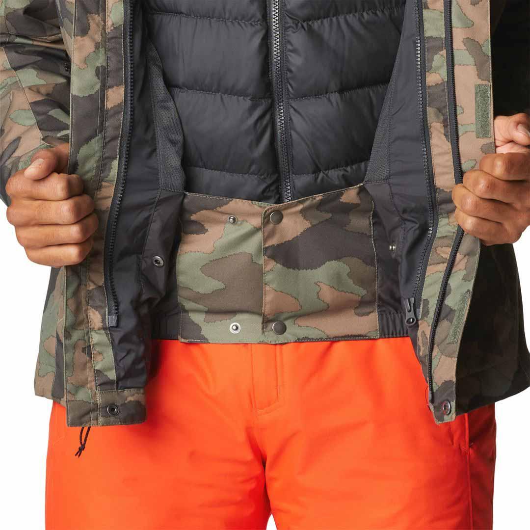 Columbia Men Green Whirlibird IV Interchange Jacket