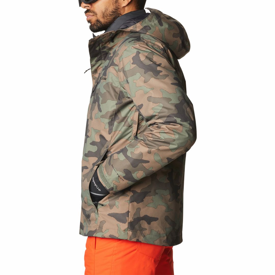 Columbia Men Green Whirlibird IV Interchange Jacket