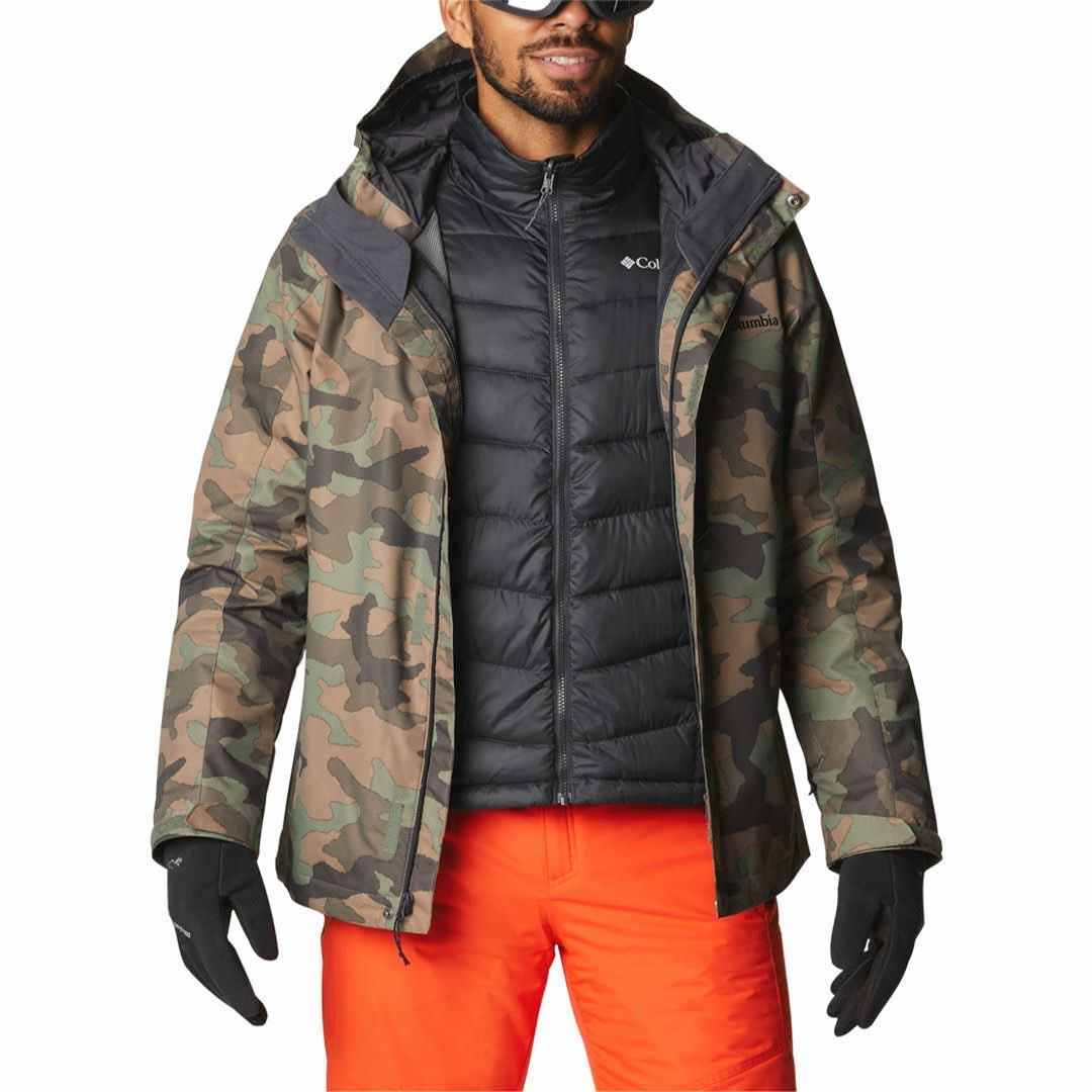 Columbia Men Green Whirlibird IV Interchange Jacket