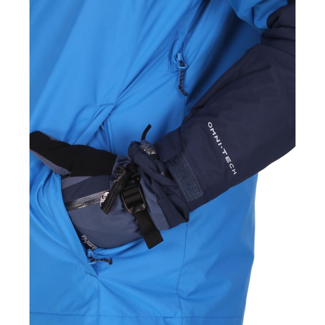 Columbia Men Blue Whirlibird IV Interchange Jacket