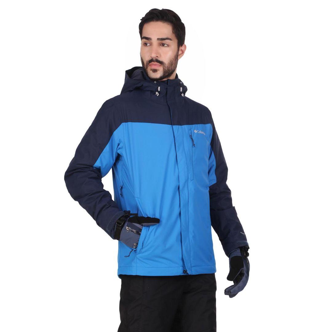 Columbia Men Blue Whirlibird IV Interchange Jacket