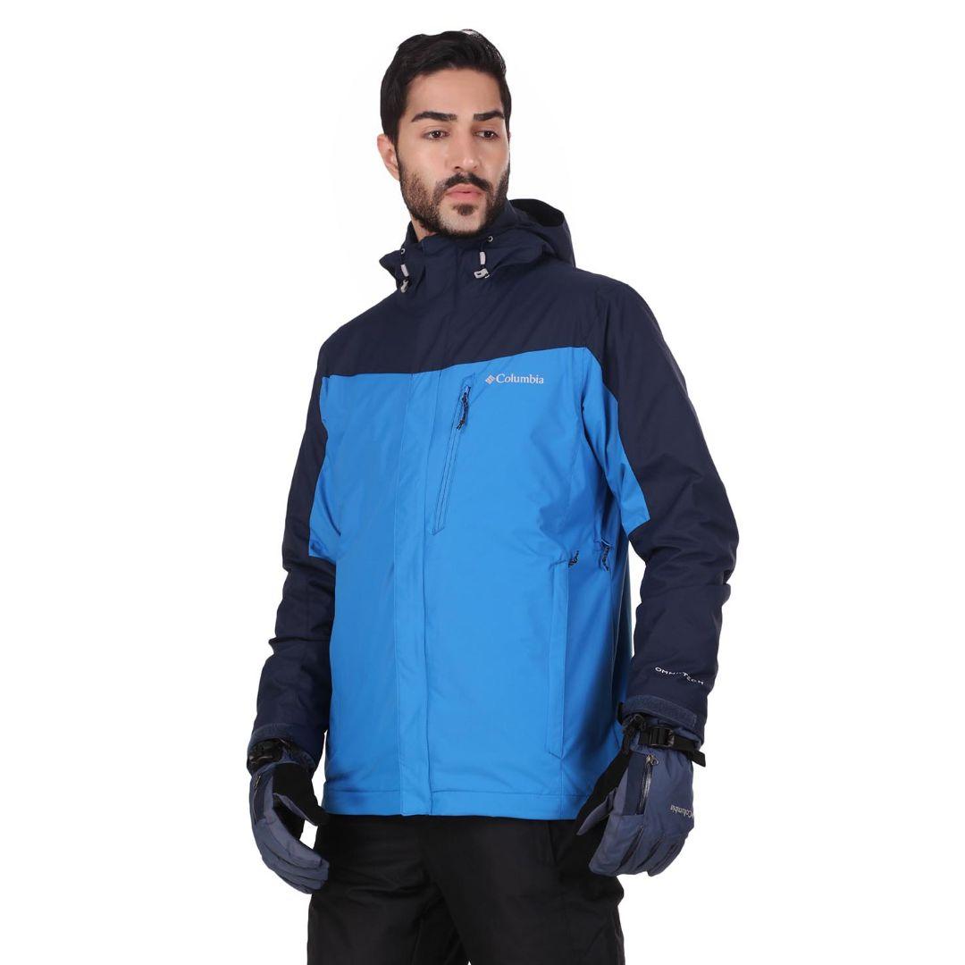 Columbia Men Blue Whirlibird IV Interchange Jacket