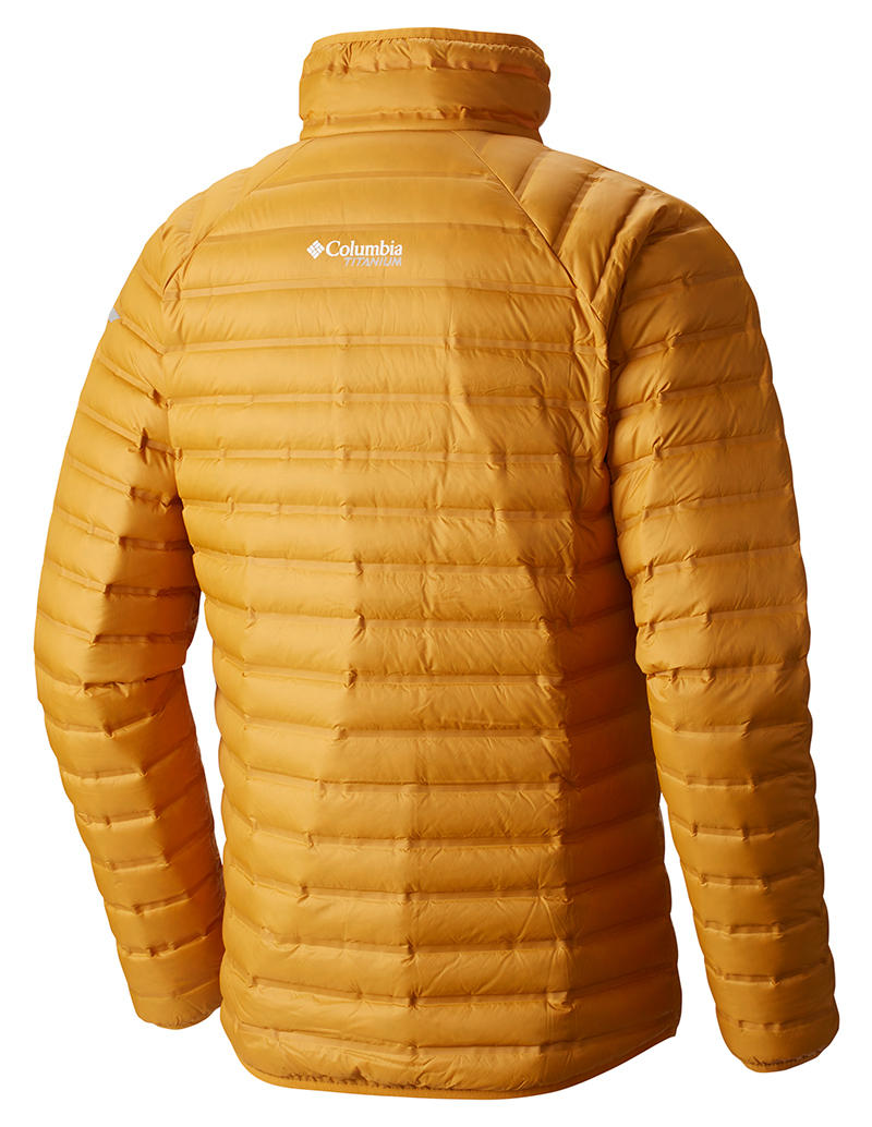 Columbia Men Yellow Compactor Jacket