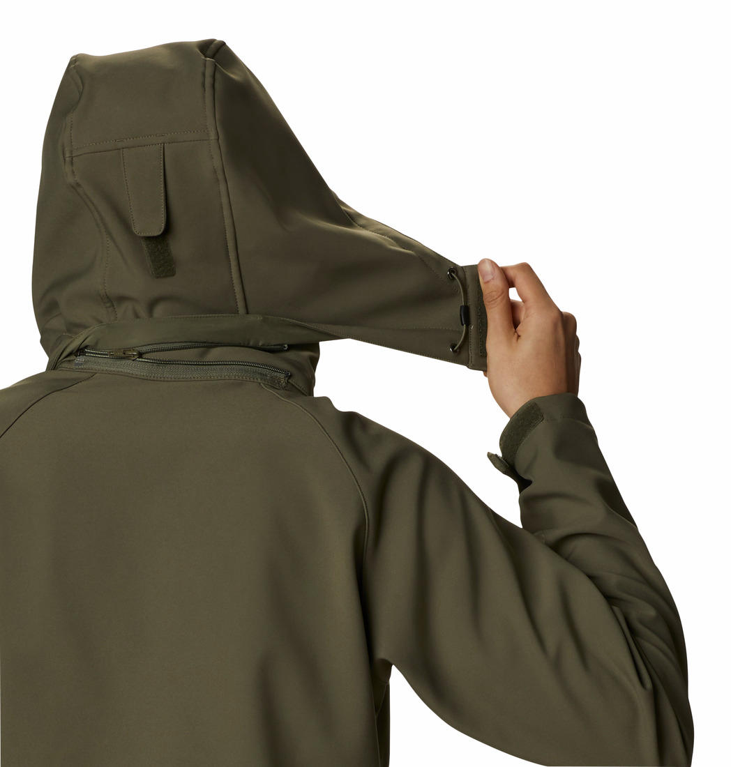 Columbia Men Green Cascade Ridge II Soft Shell Jacket