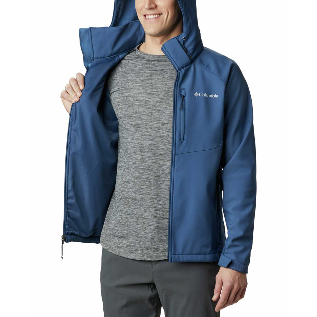 Columbia Men Navy Blue Cascade Ridge II Soft Shell Jacket