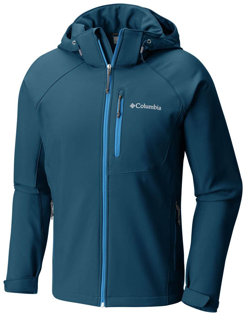 Columbia Men Blue Cascade Ridge II Soft Shell Jacket