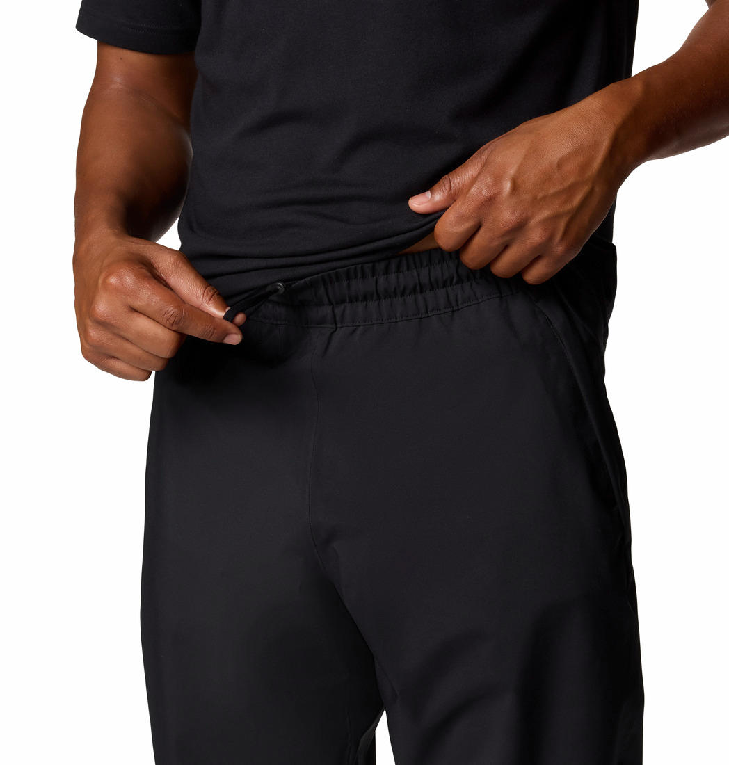 Columbia Men Black Hazy Trail II Rain Pant