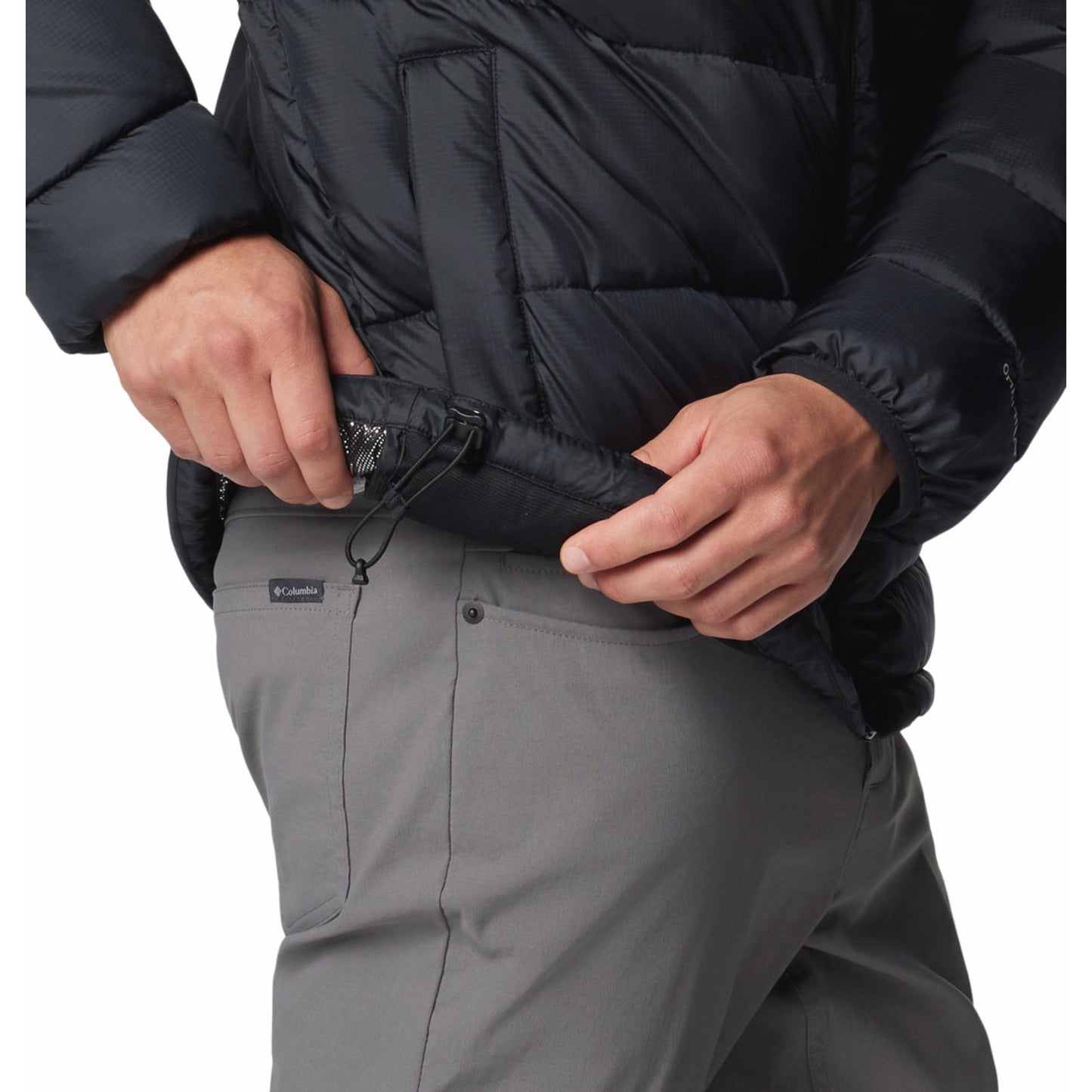 Columbia Men Black Fivemile Butte II Hooded Jacket
