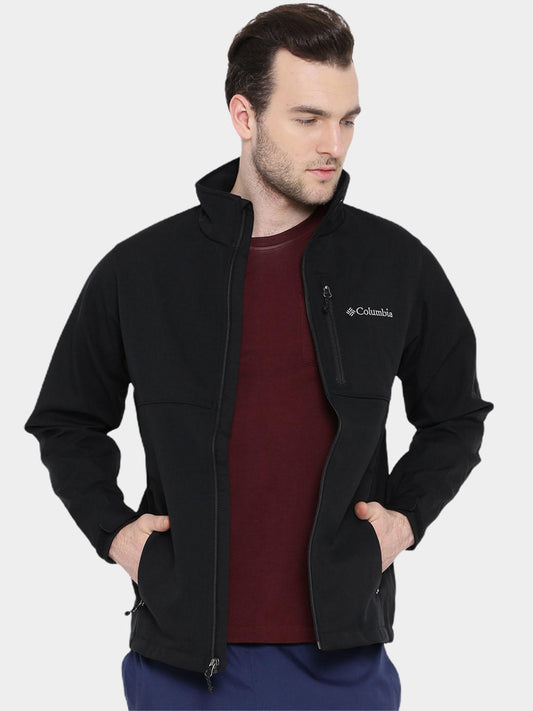 Columbia Men Black Ascender Soft Shell Jacket