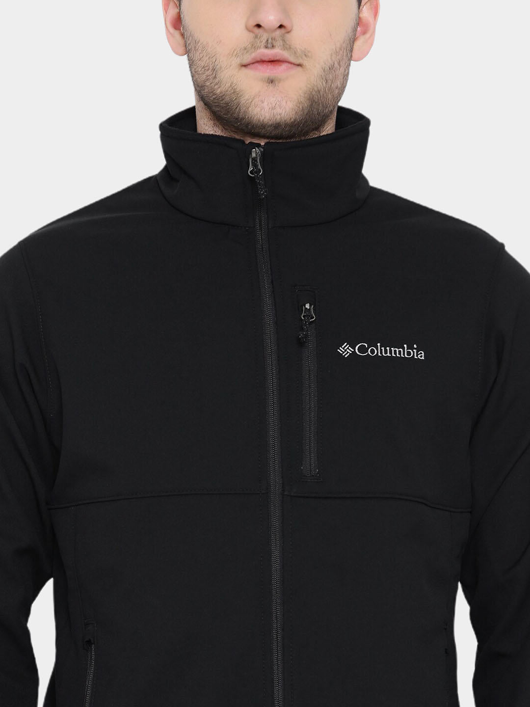 Columbia Men Black Ascender Soft Shell Jacket