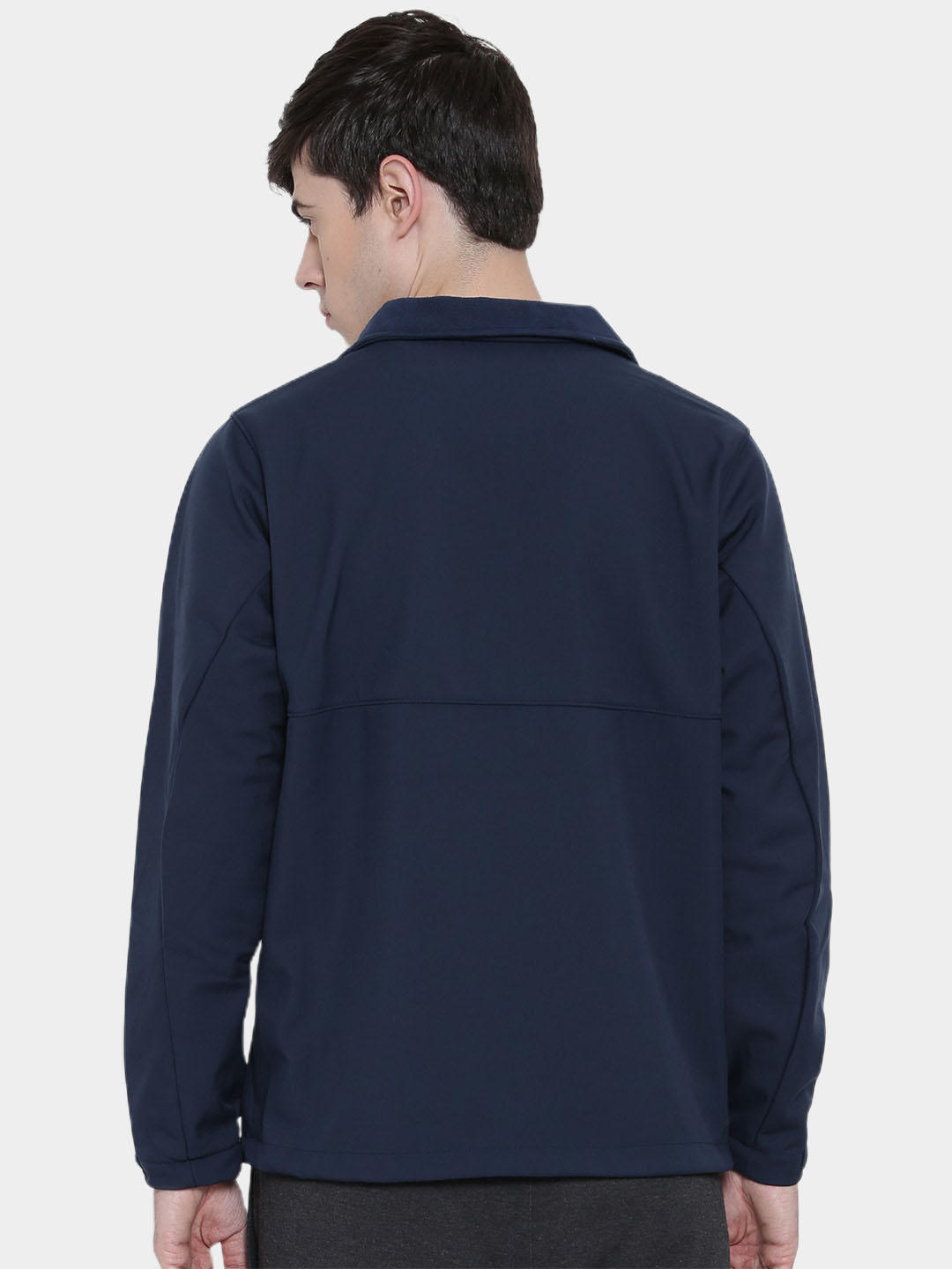 Columbia Men Navy Blue Ascender Soft Shell Jacket