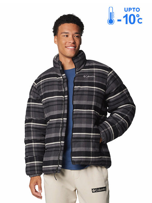 Columbia Men Black Puffect Novelty Down Jacket