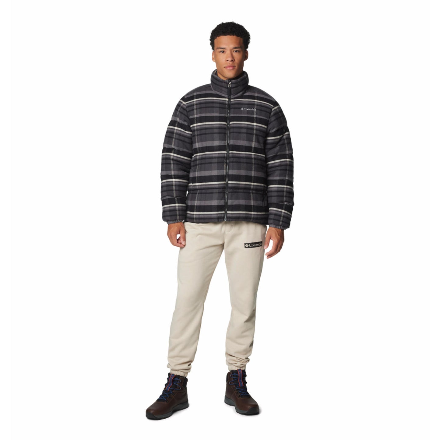Columbia Men Black Puffect Novelty Down Jacket