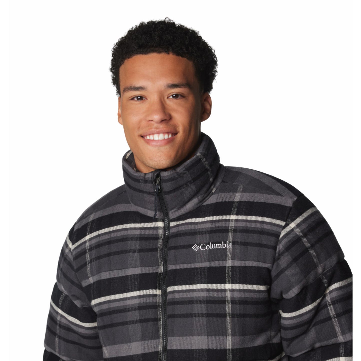 Columbia Men Black Puffect Novelty Down Jacket