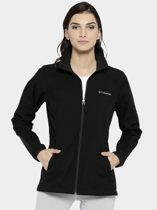 Columbia Women Black Kruser Ridge II Soft Shell Jacket