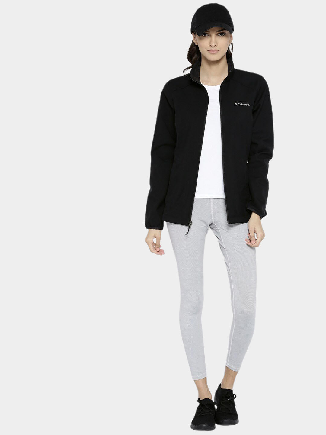 Columbia Women Black Kruser Ridge II Soft Shell Jacket