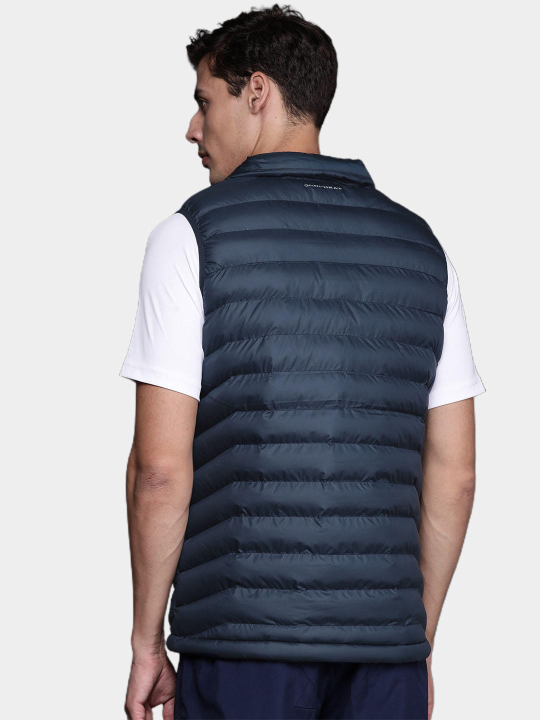 Columbia Men Blue Powder Lite Vest