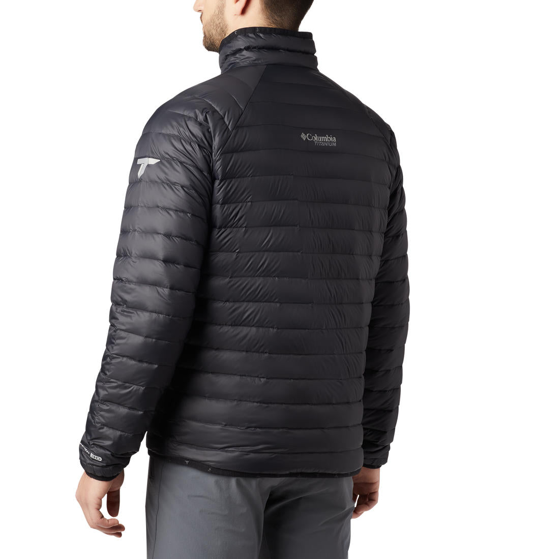 Columbia Men Black Alpha Trail Down Jacket