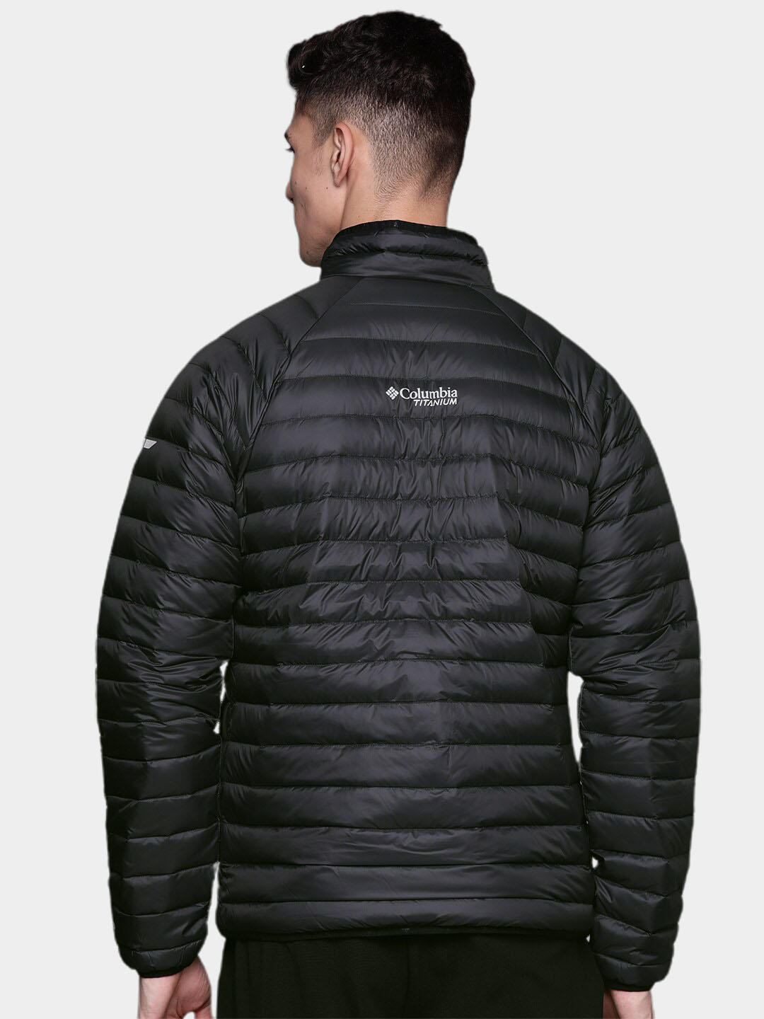 Columbia Men Black Alpha Trail Down Jacket