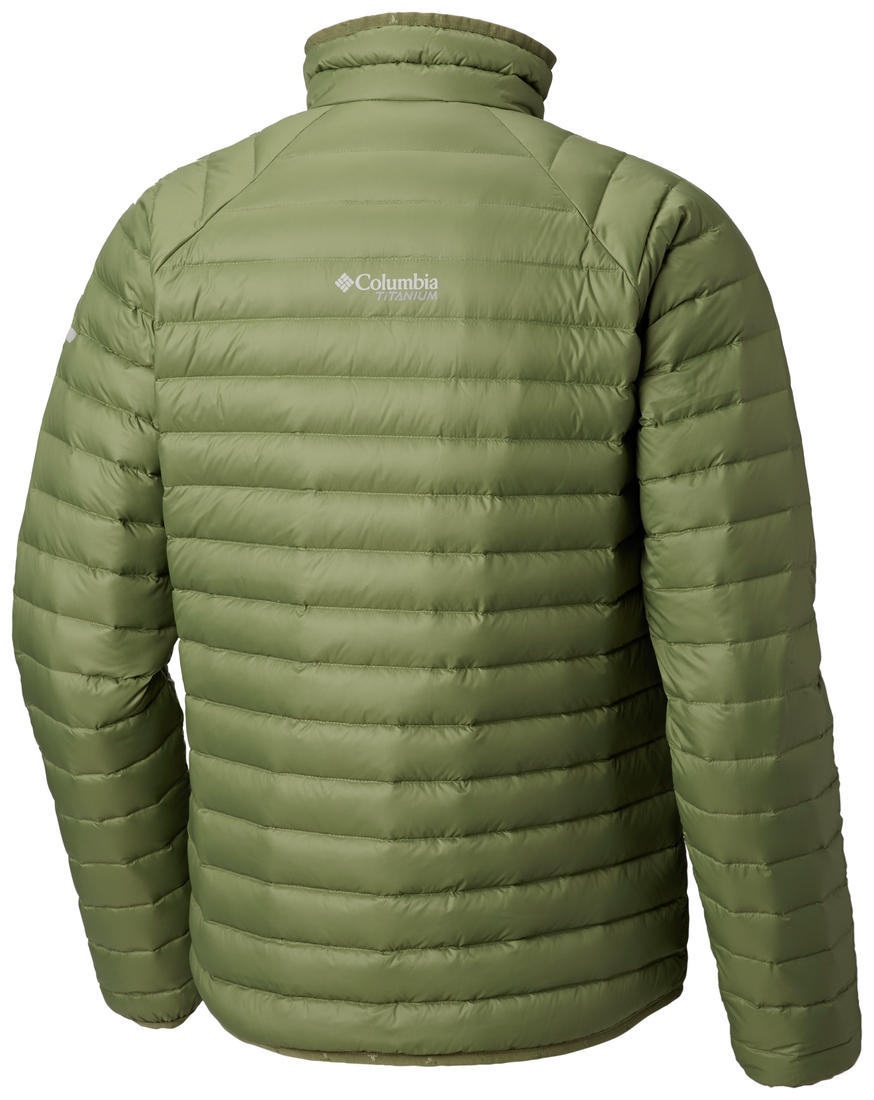 Columbia Men Green Alpha Trail Down Jacket