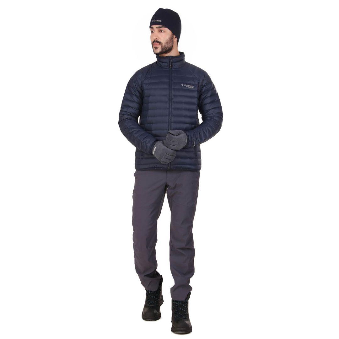 Columbia Men Navy Blue Alpha Trail Down Jacket