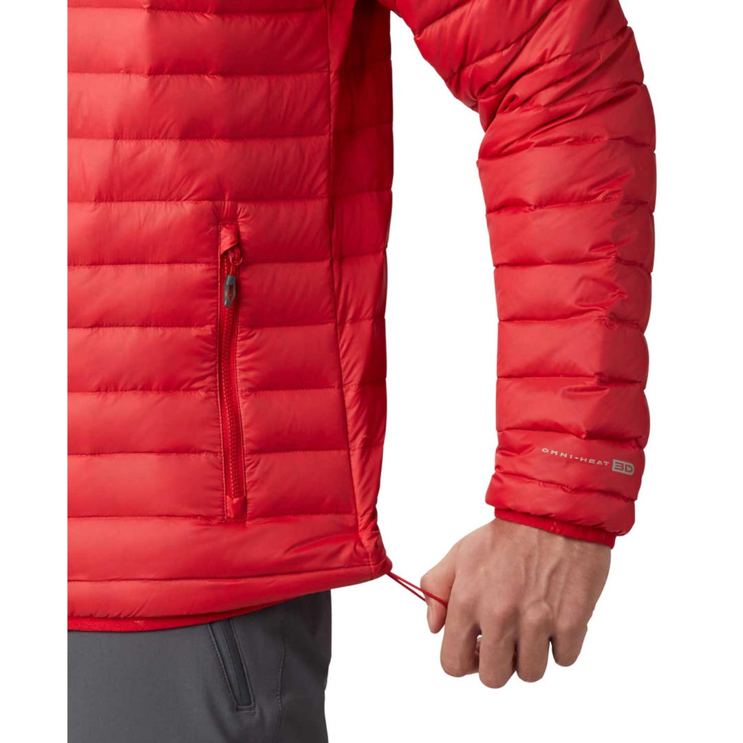 Columbia Men Red Alpha Trail Down Jacket