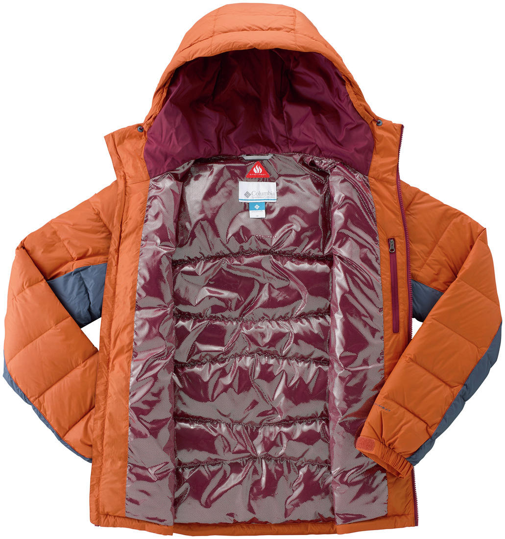 Columbia Men Blue Quantum Voyage II Hooded Jacket