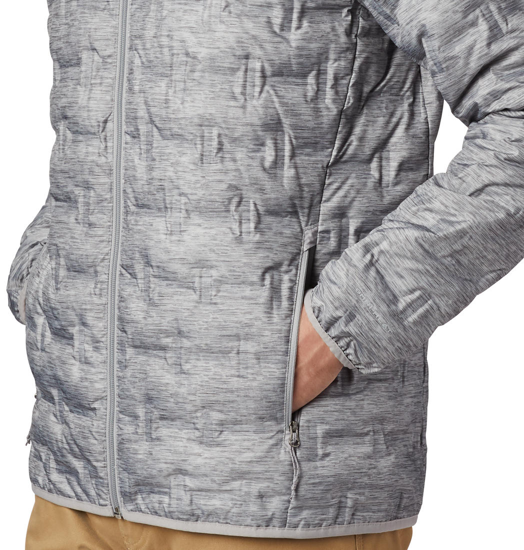 Columbia Men Grey Delta Ridge Down Jacket