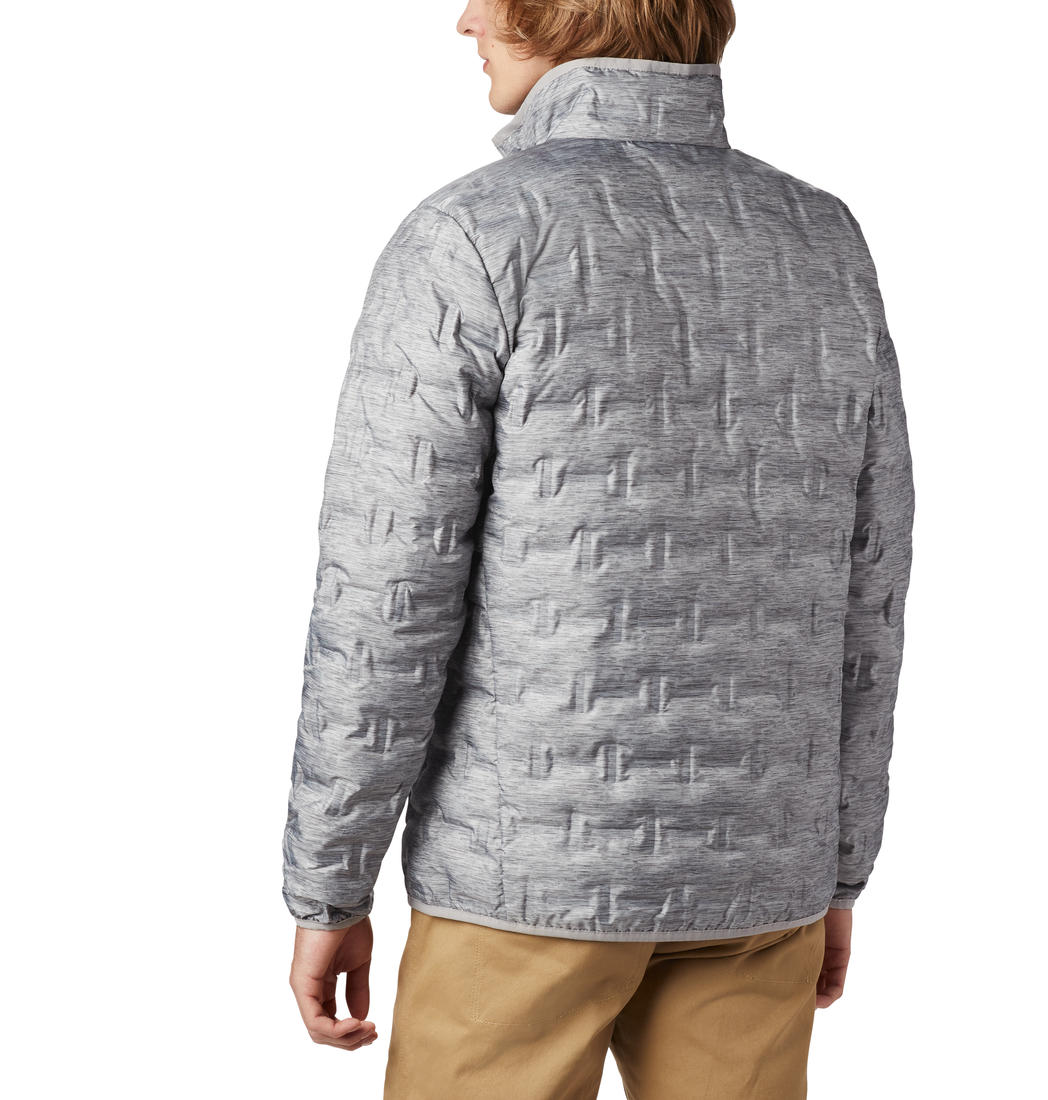 Columbia Men Grey Delta Ridge Down Jacket