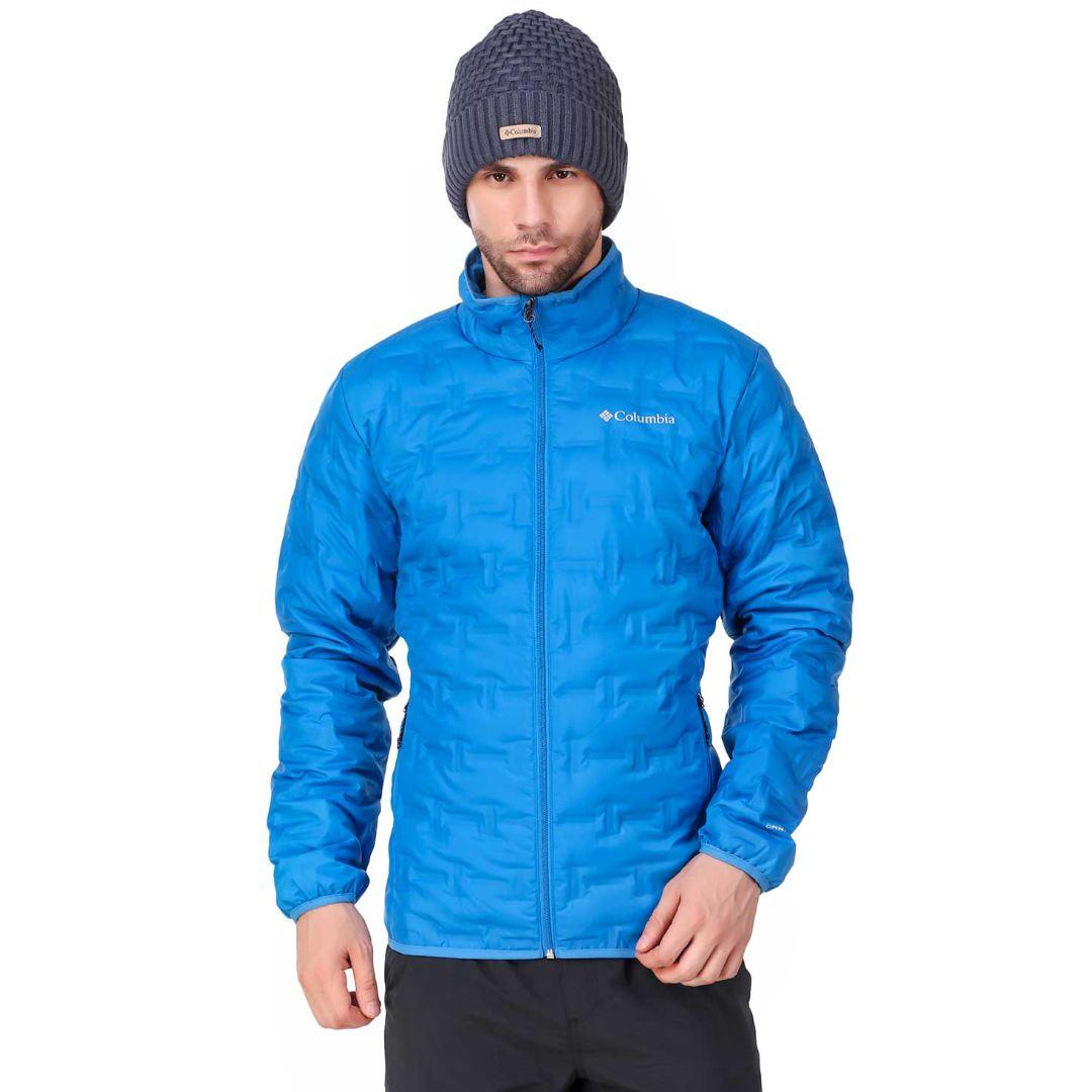 Columbia Men Blue Delta Ridge Down Jacket
