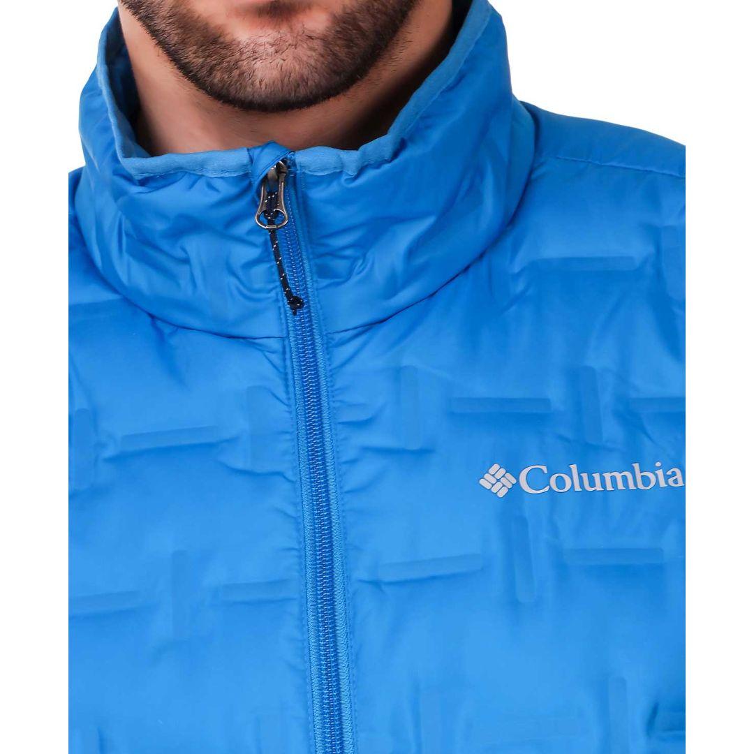 Columbia Men Blue Delta Ridge Down Jacket