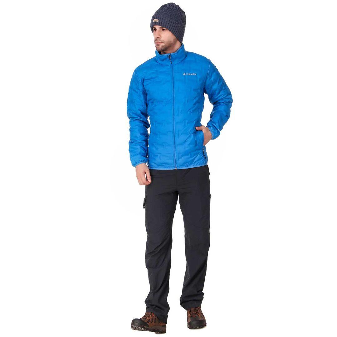 Columbia Men Blue Delta Ridge Down Jacket