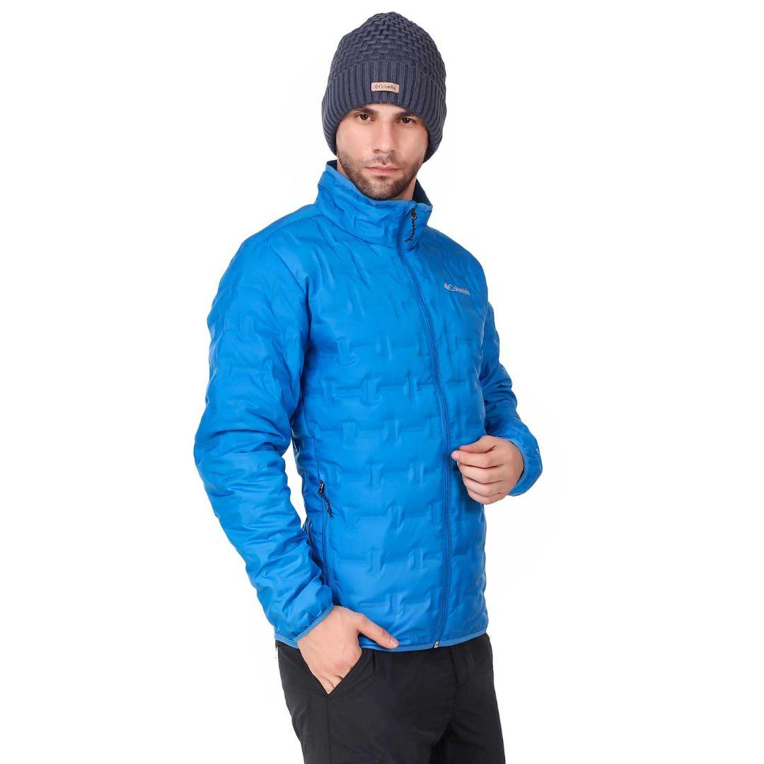 Columbia Men Blue Delta Ridge Down Jacket