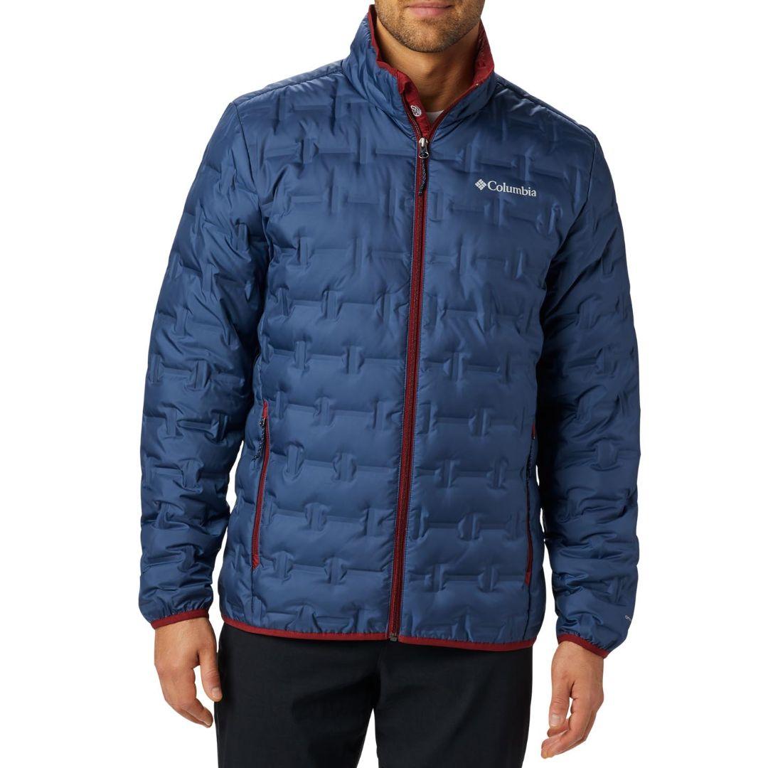 Columbia Men Blue Delta Ridge Down Jacket
