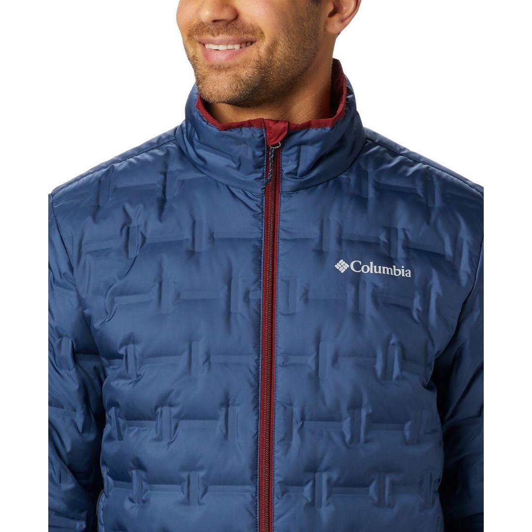 Columbia Men Blue Delta Ridge Down Jacket
