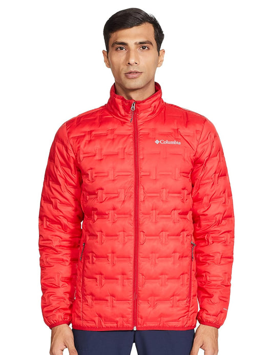 Columbia Men Red Delta Ridge Down Jacket