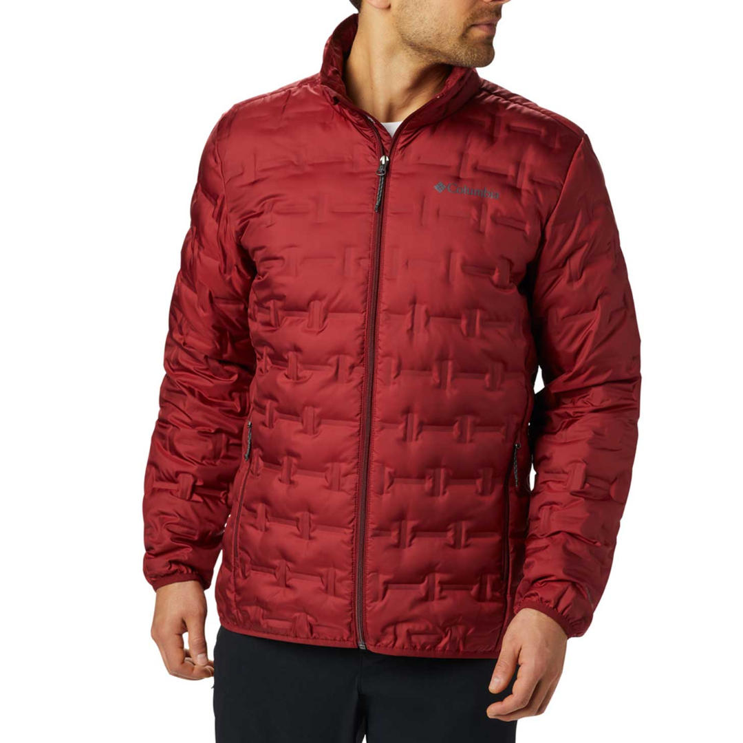 Columbia Men Red Delta Ridge Down Jacket