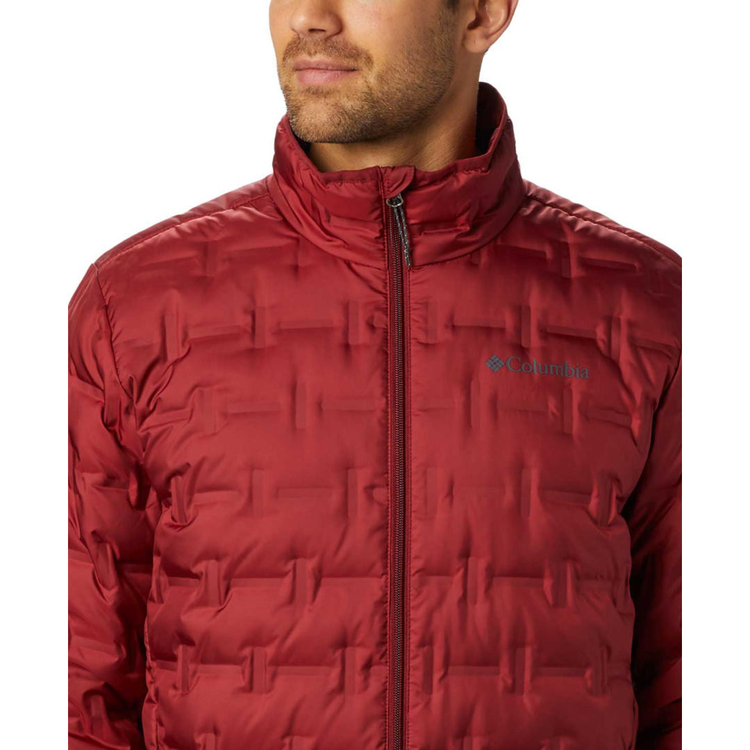Columbia Men Red Delta Ridge Down Jacket